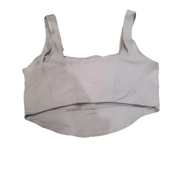All In Motion Lavender Everyday Butter Soft “Corset” Sports Bra Large - Picture 4 of 5